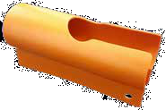 Cobertura circ. c/ nervuras 8' - 160 x 1800 mm